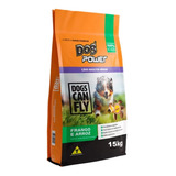 Ração Super Premium Dog Power Cães Sênior Frango Arroz 15kg