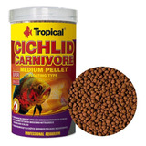 Ração Tropical Cichlid Carnivore Medium Pellet