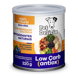 Ração Úmida Pet Delícia P. Cães Low Carb Antiox 0%trans 320g