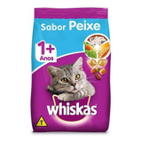 Ração Whiskas +1 Para Gato Adulto Sabor Peixe - Saco De 10k
