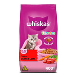 Ração Whiskas Filhotes Carne Para Gatos