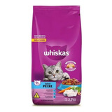 Ração Whiskas Gatos Adultos Sabor Peixe