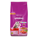 Ração Whiskas Para Gatos Filhotes Sabor Carne E Leite 2,7kg