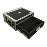 Rack 1u + Gaveta Para 4 Bastões Microfone Arcano Ar-hs44