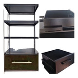 Rack Airon Ht 50.02 + Gaveta G 1946 Black