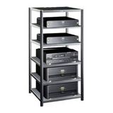 Rack Airon Ht 50.03 Black Com Sapatas Black