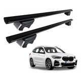 Rack Bagageiro Eqmax Beta Aluminio Preto Bmw X1 2010 2011