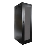 Rack De Piso 19 44u X 770mm Fechado Cor Preta