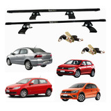 Rack De Teto + 2 Catracas Vw Gol G5/g6/g7/g8 4p E Voyage 