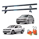 Rack De Teto Gol E Voyage G5 E G6 4portas + 2 Cintas Catraca