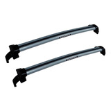 Rack De Teto Travessas Bagageiro Eqmax New Wave Fiat Prata