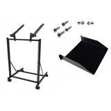 Rack Grande Studio Mesa Som Potencia + Bandeja Frontal 19 