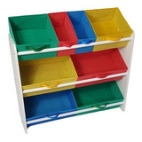 Rack Organizador De Brinquedos Infantil Montessoriano