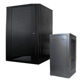 Rack Piso Cftv/rede Piso 19 20ux570mm Preto C/ Visor