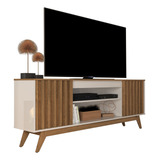 Rack Sala Estar Malibu 2 Portas Para Tv Até 60 Polegadas
