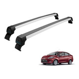 Rack Teto Alumínio Prata New Fiesta Sedan (a Partir 2011)