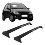 Rack Teto Celta 2 E 4 Portas Chevrolet Cristalcar 35kg Preto