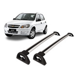 Rack Teto Chevrolet Celta 2 E 4 Portas Projecar Preto Prata
