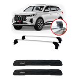 Rack Teto Kiussi Chery Tiggo 7 Pro + Espuma Protetora 