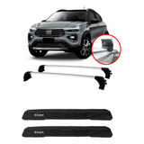 Rack Teto Kiussi Fiat Pulse + Espuma Protetora Kiussi Pads