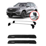 Rack Teto Kiussi Gwm Haval H6 + Espuma Protetora Kiussi Pads
