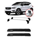 Rack Teto Kiussi Volvo Xc40 + Espuma Protetora Kiussi Pads