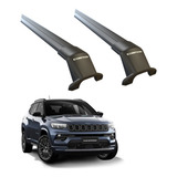 Rack Teto Travessa Para Jeep Compass 2016 2017 Fix Original