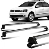 Rack Teto Volkswagen Gol Voyage G5 G6 G7 Gol G5 G6 Prata