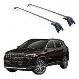 Rack Travessa Bagageiro Suporte Jeep Compass