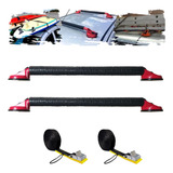 Rack Universal De Teto Com Ventoasas Suporte + 2 Fitas 4,5m