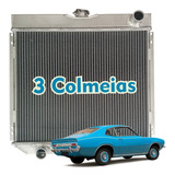 Radiador Alumínio 3 Colm Brasado Ford Maverick V8 302 Gt Sl