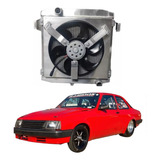 Radiador Chevette Alumínio Brasado Turbo Asp Defletor Ventoi