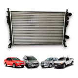 Radiador Fiat Palio Fire 2001 Até 2018 Com Ar Condicionado