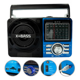 Rádio Am Fm Sw Analogico Portatil Radinho Vintage Antigo Usb