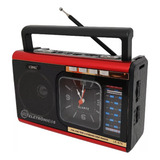 Rádio Am Fm Sw Multifaixa Entrada Mp3 Bluetooth Com Lanterna