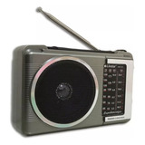 Rádio Am/fm Portátil Pilha Tomada 110v/220v 4 Faixas Full