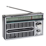Rádio Am/fm/sw Vintage Para Idosos, Com Chave