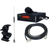 Rádio Aquario Px Rp-80 Canais Sp Mala Cabo Antena H Anatel