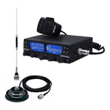 Rádio Aquario Rp-90 Black V2 V2023 Antena S Magnético Brinde