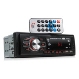 Rádio Automotivo Bluetooth Fm Mp3 Usb Sd Aux 60w X4 Controle