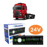 Radio Caminhão Constelattion 24v Bluetooth 2 Usb Microfone