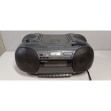 Rádio Cd E Toca Fitas Aiwa Model Es60u