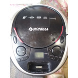 Rádio Cd Player Portátil Bx-10 Power Dock Usb/fm Bivolt 