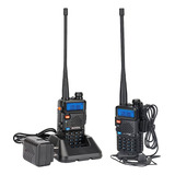 Radio Comunicador Baofeng Dual Band Uv 5r Vhf Uhf Par