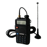 Rádio Comunicador Baofeng Uv5r Uhf/vhf Antena Nagoya Ut-106