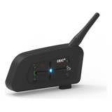 Radio Comunicador Capacete Ejeas V7 700m Conecta Até 7 Motos