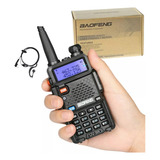 Rádio Comunicador Ht Dual Band Uhf Vhf Uv-5r Fm Fone Ptt
