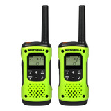 Rádio Comunicador Motorola Talkabout T600 35km Cor Verde