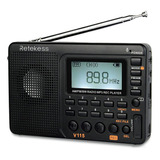 Rádio D Retekess V115 Am Fm Sw Portátil Wave Pocket