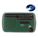 Rádio De Emergência Portátil Am/fm, Energia